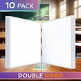 thumbnail image 6 of Scribbledo Double-Sided Dry Erase Sheets Small White Board , 9” x 12”, 10-Pack, 6 of 9