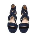 thumbnail image 4 of Sandalia DREAM PAIRS INNIS-1 Cuña Azul Marino Tacón 6.5 cm Talla 8, 4 of 6