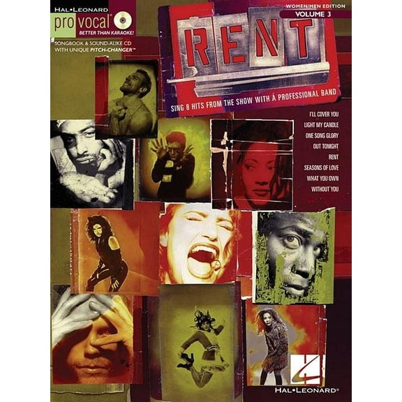 Rent: Pro Vocal Mixed Edition Volume 3