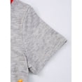thumbnail image 3 of QEFJNO 3-12Y Kid Boys Astronaut Pajamas Little Big Boys Sleepwear Short Sleeves and Pants 2 Pieces Summer Pjs Set, 3 of 11