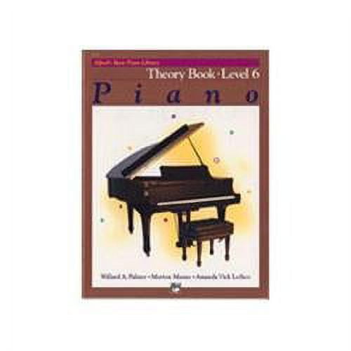 Alfred's Basic Piano Course: Theory Book 6