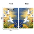 thumbnail image 3 of ALAZA Plastic Clipboard A4 Letter Size Decorative Clipboards for Students Women Men 9" x 12.5" Pigeon Oil Paint, 3 of 6