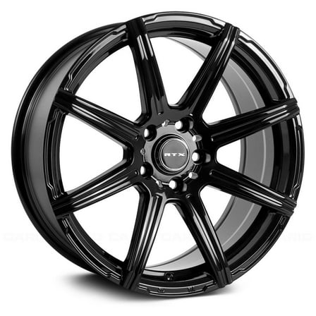 RTX Custom Wheel 17x7.5 inch Rim for 2006-2011 Acura CSX 73.1mm CB Offset 40mm Gloss Black