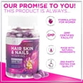 thumbnail image 4 of Hair Vitamins for Women for Hair Growth - Argan-Infused Supplement with Collagen, Biotin and Hyaluronic Acid - Supports Faster Hair Growth, Skin & Nails Beauty Vitamins, Bottled in USA - 120 Softgels, 4 of 9