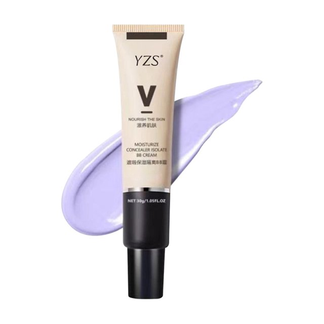 Base Crema suave Claro Foohvr Maquillaje corrector invisible Poro Iluminador base líquida