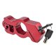 thumbnail image 1 of Cerradura De Agarre De Motocicleta, Bloqueo De Manillar Rojo De Fácil Uso, Antirrobo, Ligero, Resistente Para Motocicleta, 1 of 7