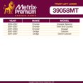thumbnail image 2 of Metrix Premium Chassis Parts - Front Left Lower Control Arm w Ball Joint & Bushing Assembly Fits 04-07 Chrysler Voyager (Mexico), 01-07 Town and Country, 01-03 Voyager, RK620171, Made in Europe, 2 of 9