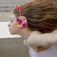 thumbnail image 4 of Protective Cover for AirPods Max Vintage Boho Florals Hot Pink Bouquets=13 Headphones Aesthetic Print Snap On Cases, 4 of 5