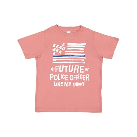 

Inktastic Future Police Officer Like Daddy Boys or Girls Toddler T-Shirt