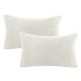 thumbnail image 2 of Soft Corduroy Striped Velvet Rectangle Decorative Throw Pillow Cusion For Couch 12, 2 of 5