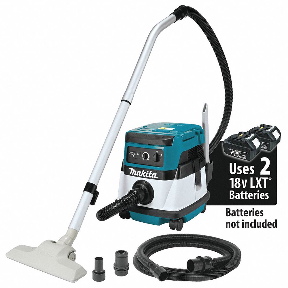 Makita Shop Vacuum,2.10 gal.,Plastic,127 cfm HAWA XCV04Z