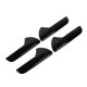 thumbnail image 5 of 4 PCS Fashion Anti Scratch Tander Rander Tuber Tuber Para Automóviles: Instalación Fácil, Interior Mejorado, 5 of 7