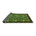 thumbnail image 2 of Ahgly Company Indoor Square Abstract Green Modern Area Rugs, 7' Square, 2 of 4