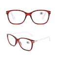 thumbnail image 2 of 3 Pair Men Womens Square Oversized Reading Glasses Blue Light Blocking Readers, 2 of 2