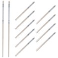 thumbnail image 1 of 10 pares de palillos de metal palillos ligeros palillos de cocina reutilizables, 1 of 5