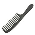 thumbnail image 1 of Tooth Wide Tooth Comb Detangling Hair Wide Comb Round Teeth Hair Comb Carbon Antistatic Comb, 1 of 7