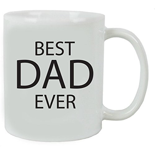 Best Dad Ever 11 Oz White Ceramic Coffee Mug With Gift Box Great Gift For Father S Day Birthday Or Christmas Gift For Dads And Fathers Walmart Com Walmart Com