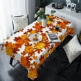thumbnail image 4 of Fall Tablecloth Fall Leaves Pumpkin Table Cloth for Rectangle Tables 60x120 Inch Autumn Harvest Thanksgiving Table Covers Waterproof Washable Table Cloth for Party Picnic Dinner Decor, 4 of 6