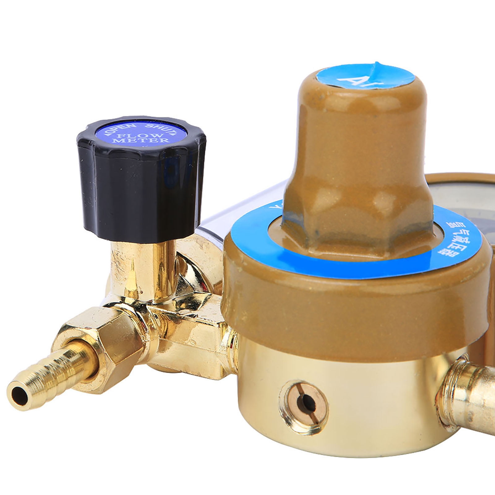 Fugacal Argon Co2 Welding Regulator, 025Mpa Pressure Gauge Range Argon