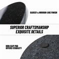 thumbnail image 6 of Koville Luxury Marble Granite Cutting Board for Kitchen,Round, 11*11in, Black Galaxy, 6 of 7