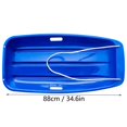 thumbnail image 2 of Dsscvnef Winter Snow Sleds for Kids and Adult 35 Inch Downhill Sprinter Heavy Duty Toboggan Sled With 2 Handles and Pull Ropes Ultimate Snow Toys for Kids, 2 of 7