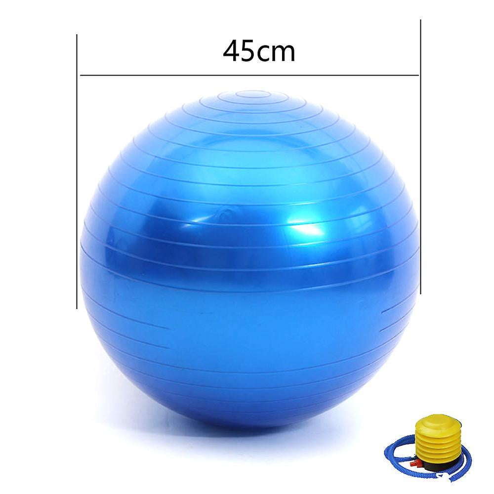 Jiarry Exercise Ball stability Ball For Home Yoga Gym Ball Physio Ball Swiss Ball Physical Therapy Blue 45cm