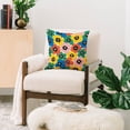 thumbnail image 2 of Society6 Summer Garden 3 by Alisa Galitsyna Throw Pillow, 2 of 5