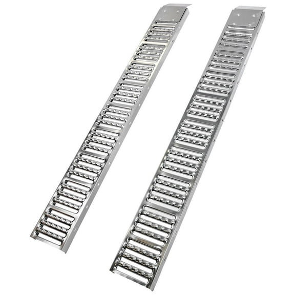 JEGS 87020 Steel Loading Ramps 1000 lb. Capacity (500 lbs. each) 9 in. Wide x 72