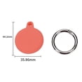 thumbnail image 3 of Funda de silicona para AirTag con llavero, compatible con Apple AirTags, rojo brillar Electrónica, 3 of 4