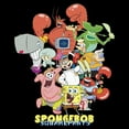 thumbnail image 2 of Men's SpongeBob SquarePants Group Pose Graphic T-Shirt, 2 of 5