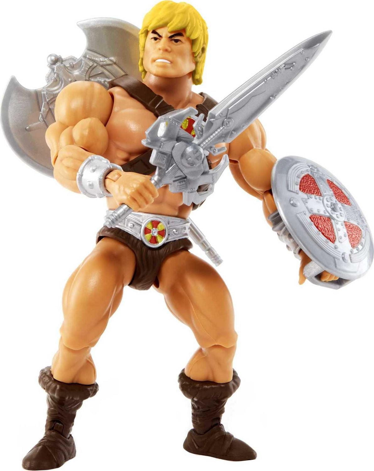 Masters of the Universe Origins 5.5-in He-Man Action Figure, Battle Figures for Storytelling Play and Display