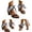 Black, variant on AJGRHE Women's Polka Dots Point Open Toe Stiletto Sandals Criss Ankle Buckle Slingback Heeled Sandals Comfortable Non Slip Dress High Heels for Dating Party Daily Wear White 42