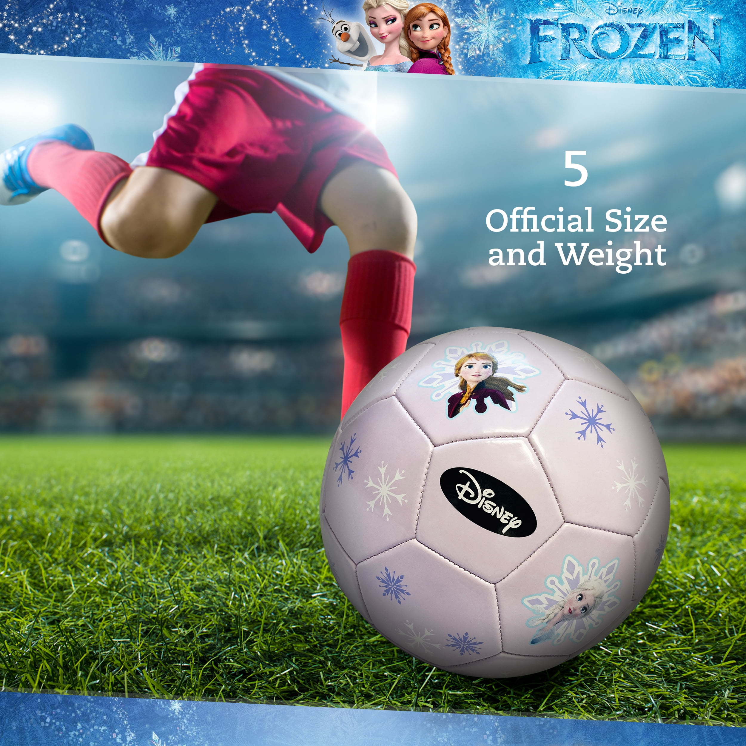 Disney Frozen Anna and Elsa Soccer Ball