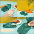 thumbnail image 3 of Dumpling Presser Mold Plastic Dumpling Skin Presser Practical Dough Presser Kitchen Gadget, 3 of 9