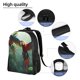 thumbnail image 5 of Balery Flying Parrots In Jungle Mochila - Mochila Estilosa y Duradera para Laptop de 15 Pulgadas con Tela Oxford Impermeable, 5 of 8