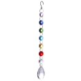 thumbnail image 2 of Colgante de cadena de luz de cristal de cuentas octogonales coloridas colgantes de bricolaje Ndcxsfigh Nuevos Originales, 2 of 6