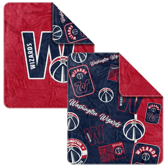 Washington Wizards 50" x 60" Dream Weave Throw Blanket