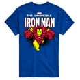 thumbnail image 2 of Marvel Iron Man - Invincible Oversized - Men's Short Sleeve Graphic T-Shirt, 2 of 5