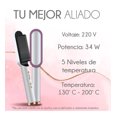 thumbnail image 4 of Cepillo Peine Alaciador Alisador Eléctrico Cabello 220v esquí esquí Gafas de esquí, 4 of 5