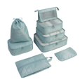 thumbnail image 3 of Bolsa de almacenamiento de ocho piezas de tela Oxford de sarga para viajes Bolsa de clasificación de ropa de viaje, 3 of 4