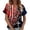Z2 Multicolour, variant on HCYSFG Womens 4th of July V Neck Top oversized Short Sleeve 250th Anniversary Religious Cross Graphic Shirt Independence Day Tee