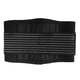 thumbnail image 2 of Soporte lumbar transpirable Protección de la cintura Alivio del dolor de espalda para fitness Correr Levantamiento de pesasNegro XL, 2 of 8