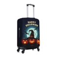 thumbnail image 4 of Luggage Cover Anti Scratch, Halloween Witch Hat Pumpkin Elastic Suitcase Protector Suitcase Covers for Luggage Fits 18-32 Inch Luggage, 4 of 6
