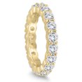 thumbnail image 2 of SZUL Women's AGS Certified Diamond Eternity Band in 14K Yellow Gold (2.55 - 3 CTW), 2 of 4