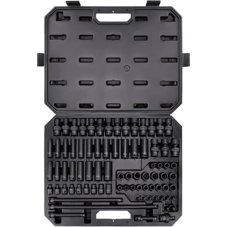 

JSTCL 3/8-Inch Drive Impact Socket Set with Carrying Case - 80-Piece