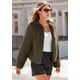 thumbnail image 3 of Abrigo PRETTYGARDEN 2025 Chaqueta Corta de Piel Sintética con Forro Polar Talle L, 3 of 8