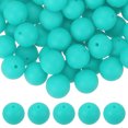 thumbnail image 1 of Uxcell 60 Pcs Cuentas de Silicona, Cuentas Redondas Focales de 15mm Color Caramelo a Granel para Llaveros Pulseras Collares Bolígrafos Suministros de Manualidades DIY, Azul Brillante, 1 of 7