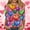 Green#27, variant on Yteetum Valentines 3/4 Sleeve Tops for Women Oversized Crewneck Valentine's Day Graphic Printed Short Sleeve T Shirt Womens Casual Round Neck Loose Comfy Loves Heart Print Three Quarter Sleeve Shirts