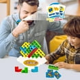 LLESSOO 16 Pcs Tetra Tower Balance Stacking Blocks Game, Board Games ...
