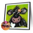 thumbnail image 2 of Taladro redondo completo diamante pintura Animal mosaico Kit imágenes arte artesanía Hugtrwg Para estrenar, 2 of 9